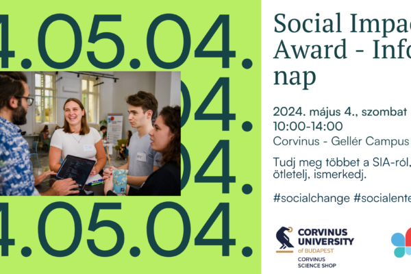 SIA Info nap a Corvinus új kampuszán, a Gellért Campus-on